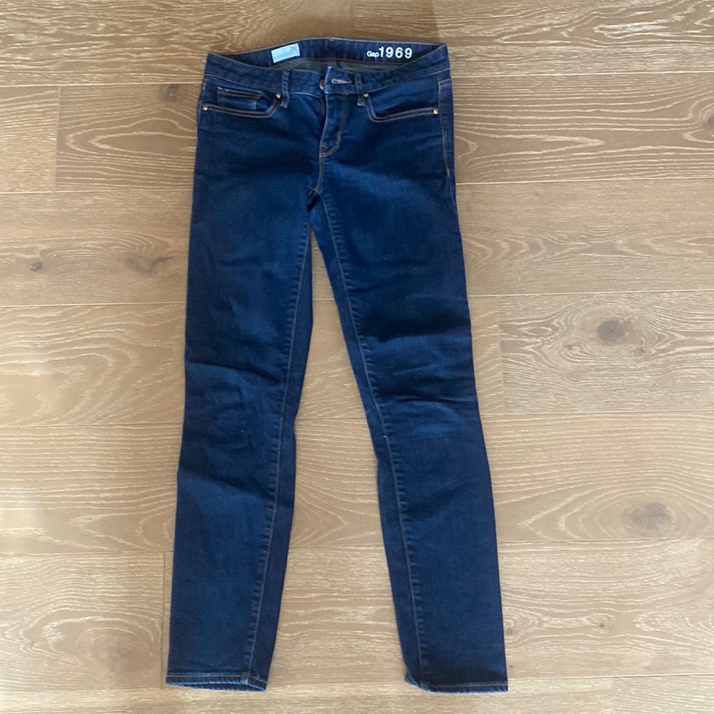 Gap skinny jeans, stretch, 26